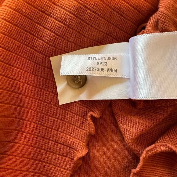 Madewell Button Front Tee Medium - Picture 4 of 5